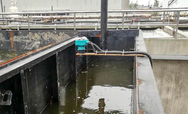 超聲波液位計現(xiàn)場安裝圖