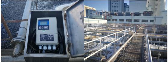 米科電磁流量計在現場的應用