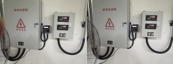 米科數顯表現場安裝