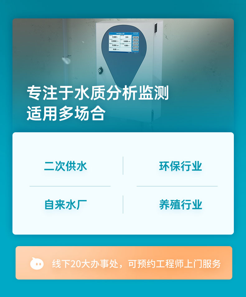 米科TP 型總磷水質(zhì)在線分析儀應(yīng)用場合